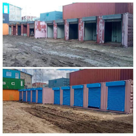 Roller shutter doors fabrication and installation
