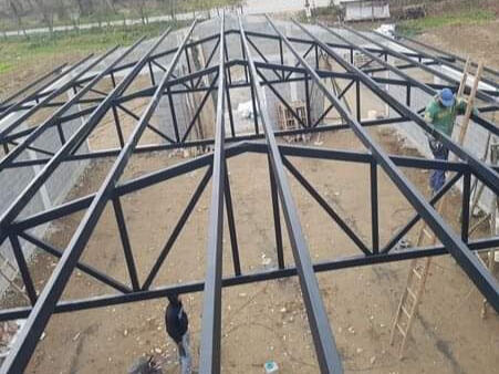 On-site Roofing services Recent fabrication projects completed in Kitengela & Nairobi