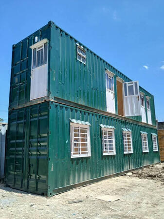 Container fabrication and installation Container fabrication and installation